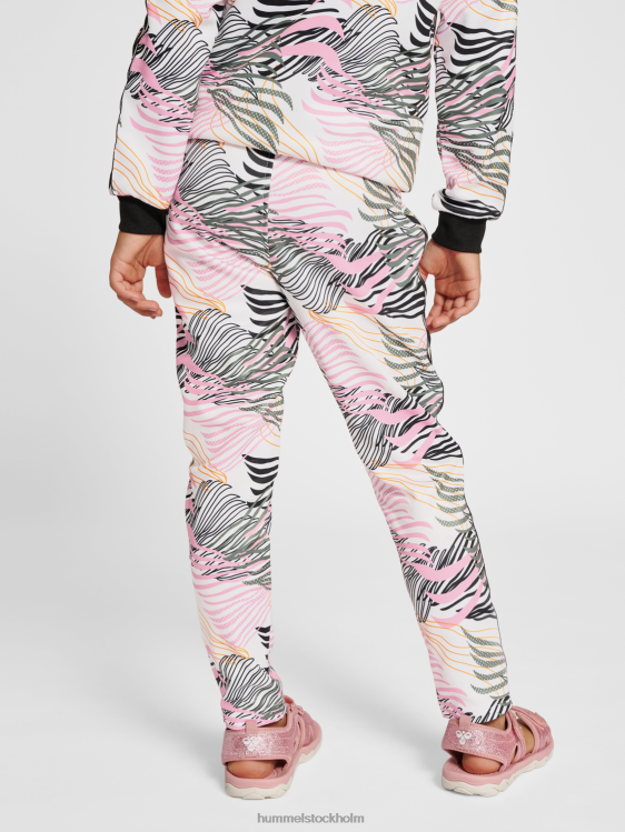se Hummel barn hmlalicia byxor LL40V4866 \"interlock joggingbyxor\"