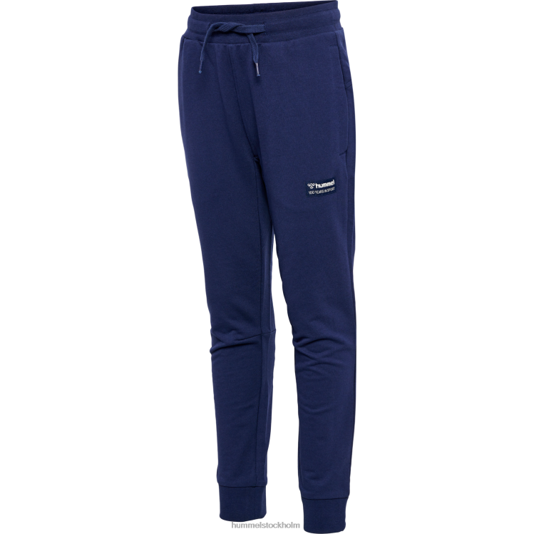 se Hummel barn hmleddy byxor LL40V4953 "joggingbyxor i stretchig bomull"