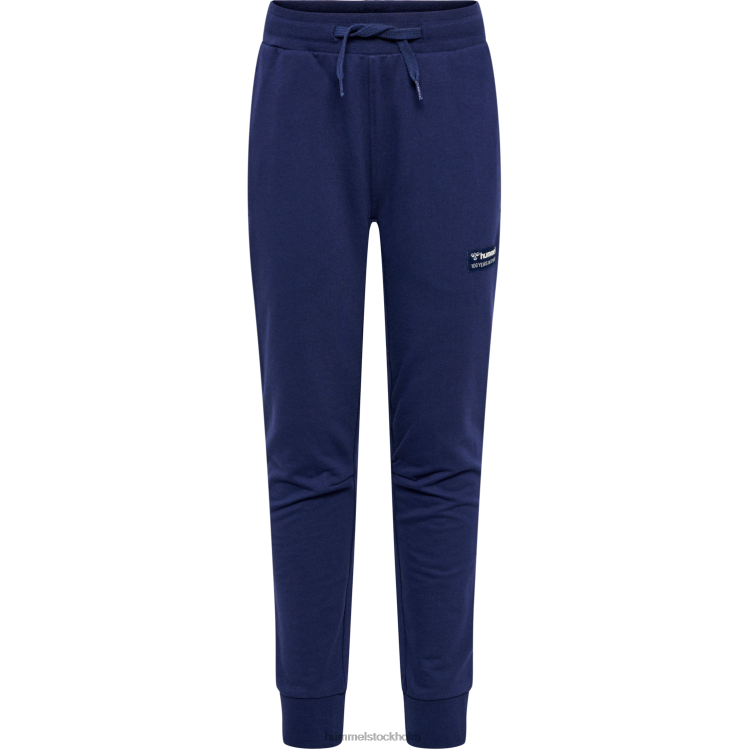se Hummel barn hmleddy byxor LL40V4953 \"joggingbyxor i stretchig bomull\"