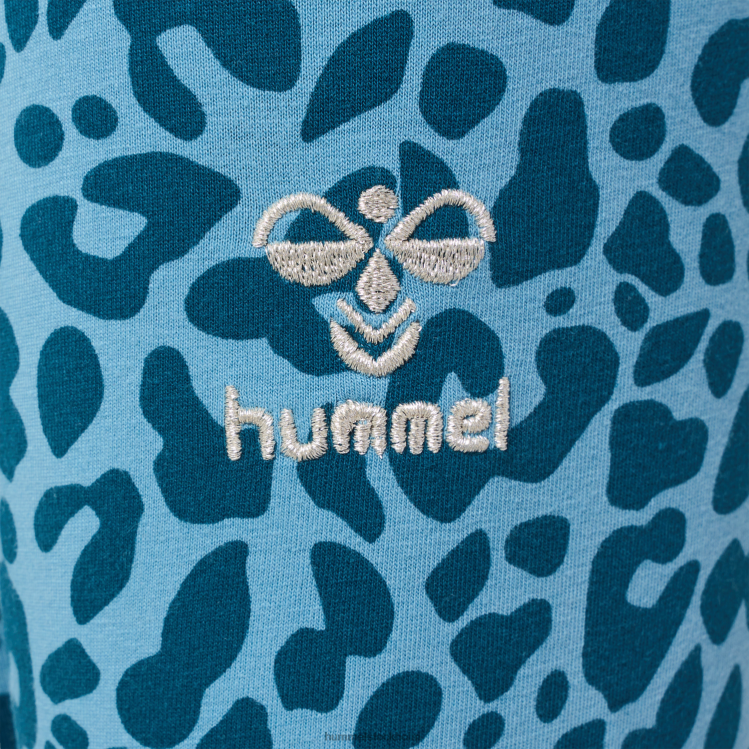 se Hummel barn hmlflowy aop strumpbyxor LL40V5748 \"bomullstights\"