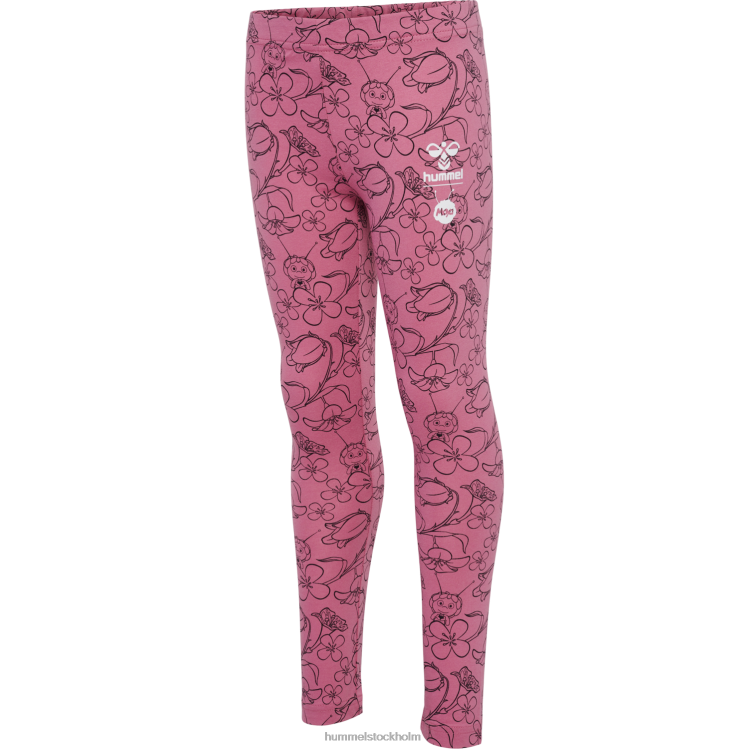 se Hummel barn hmlmaya flower aop våra strumpbyxor LL40V5981 "Maya the bee tights"