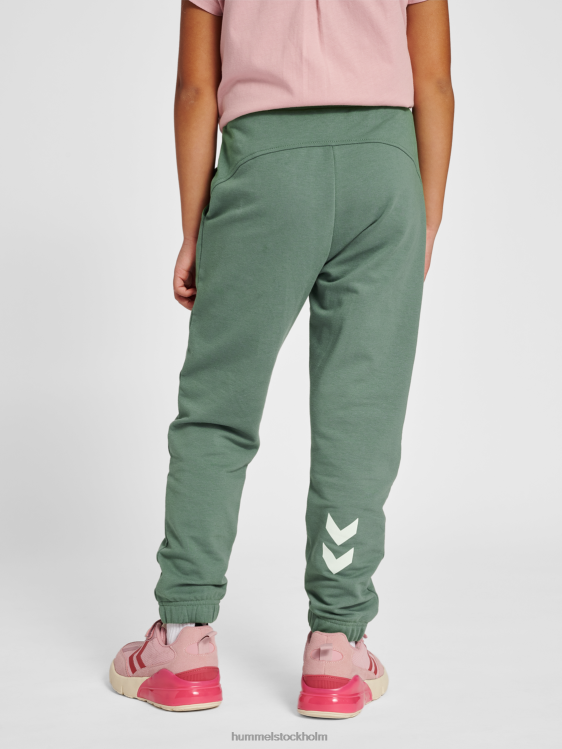 se Hummel barn hmlnuttie byxor LL40V4698 \"joggingbyxor i bomull\"