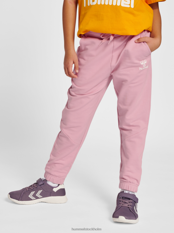 se Hummel barn hmlnuttie byxor LL40V4874 "joggingbyxor i bomull"