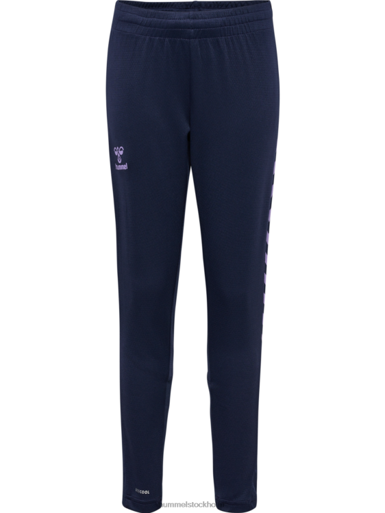 se Hummel barn hmlstaltiska träningsbyxor LL40V4947 \"soft touch byxor\"