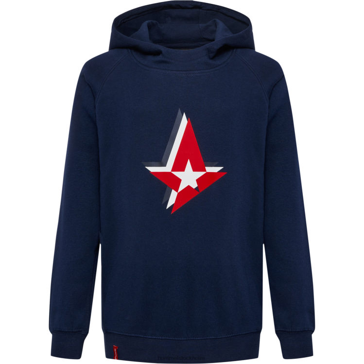 se Hummel barn ast chest marin hoodie LL40V4715 \"astralis logotyp hoodie\"