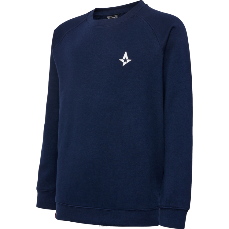 se Hummel barn ast star marin svett LL40V4714 "astralis star sweatshirt"