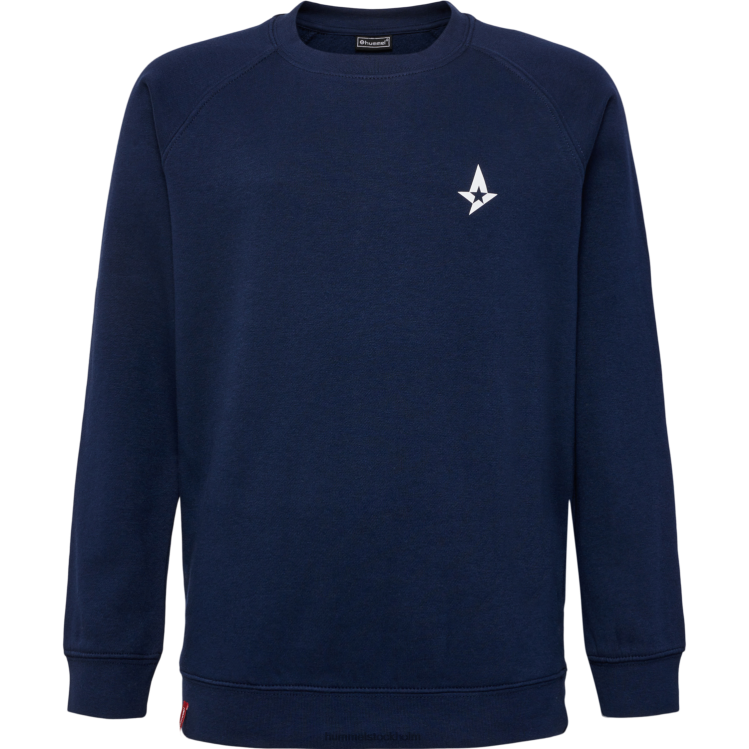 se Hummel barn ast star marin svett LL40V4714 \"astralis star sweatshirt\"