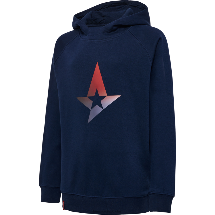 se Hummel barn ast stor stjärna marin hoodie LL40V4700 "astralis star hoodie"
