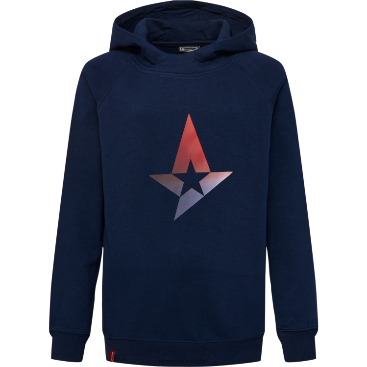 se Hummel barn ast stor stjärna marin hoodie LL40V4700 \"astralis star hoodie\"