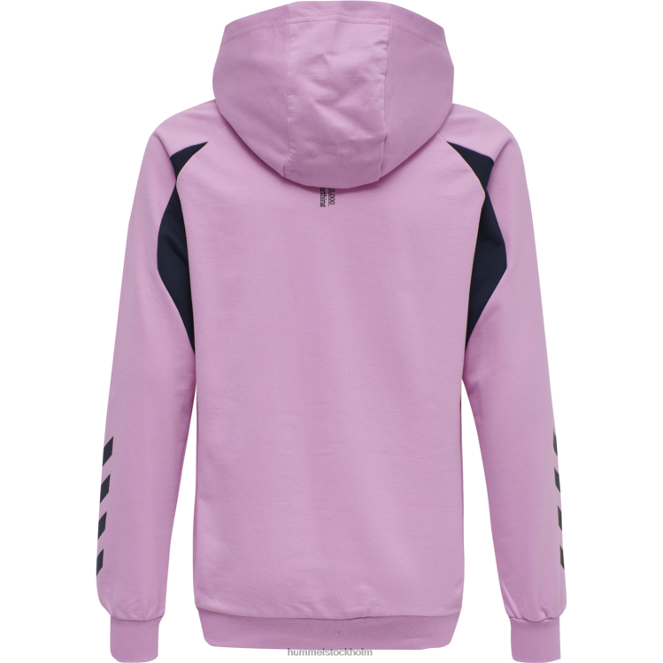 se Hummel barn hmlaction hoodie i bomull LL40V6511 \"luvtröja\"
