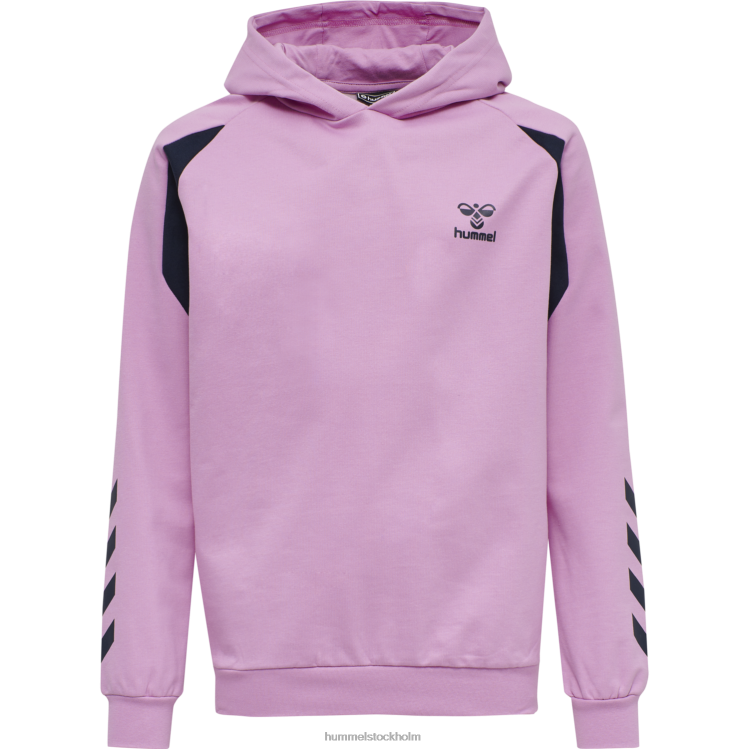 se Hummel barn hmlaction hoodie i bomull LL40V6511 \"luvtröja\"