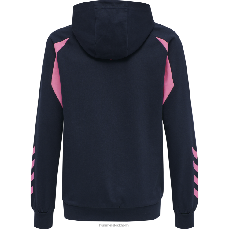 se Hummel barn hmlaction hoodie i bomull LL40V6765 \"luvtröja\"