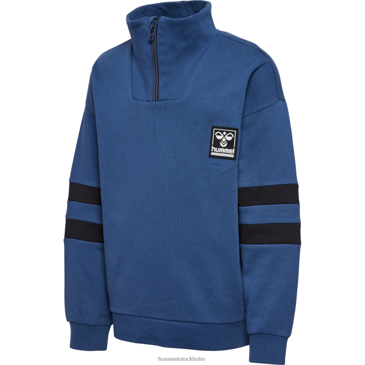 se Hummel barn hmlaspen halv dragkedja LL40V5110 "tröja med halv zip"