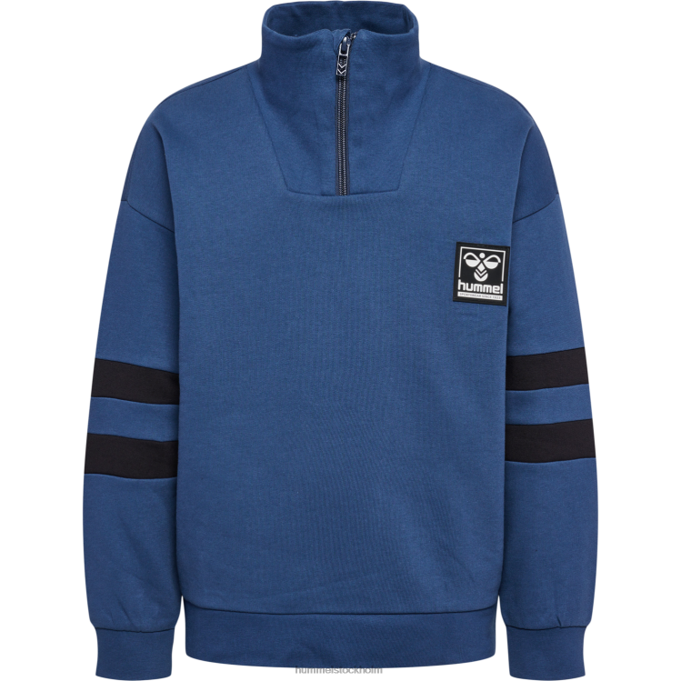 se Hummel barn hmlaspen halv dragkedja LL40V5110 \"tröja med halv zip\"