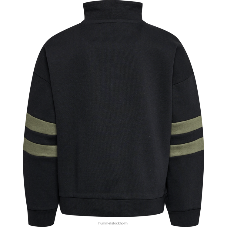 se Hummel barn hmlaspen halv dragkedja LL40V5986 \"tröja med halv zip\"