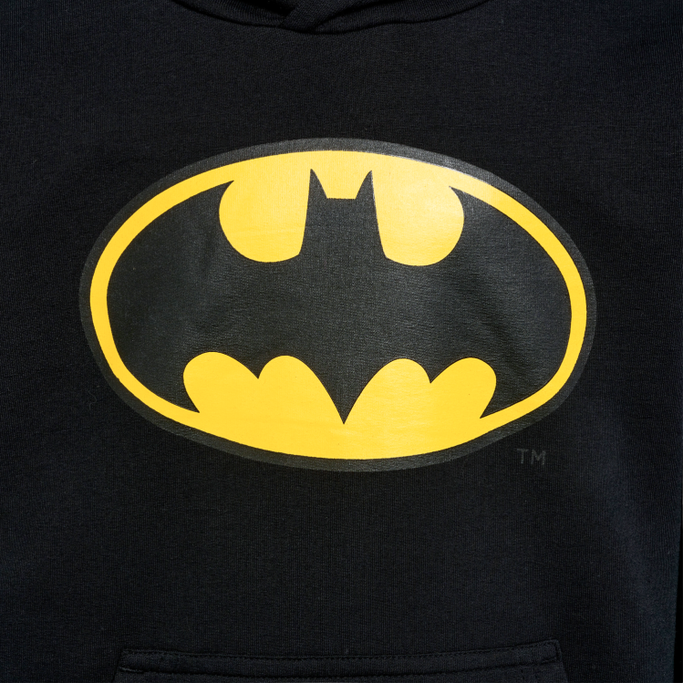 se Hummel barn hmlbatman cuatro hoodie LL40V4967 \"luvtröja\"
