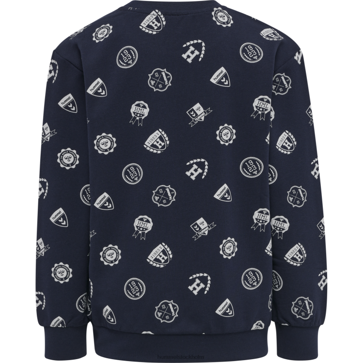 se Hummel barn hmlbiology sweatshirt LL40V5196 \"tröja\"