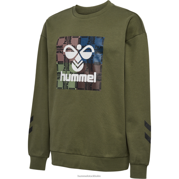 se Hummel barn hmlbodhi sweatshirt LL40V5137 "tröja"