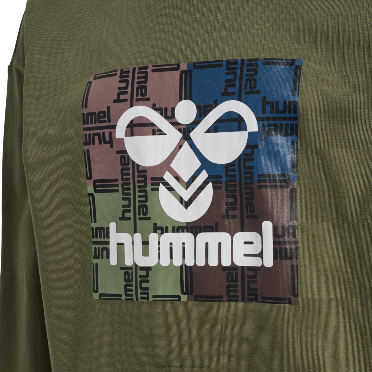 se Hummel barn hmlbodhi sweatshirt LL40V5137 \"tröja\"