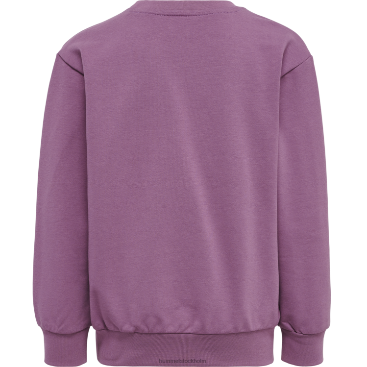 se Hummel barn hmlbotany sweatshirt LL40V5697 \"tröja\"