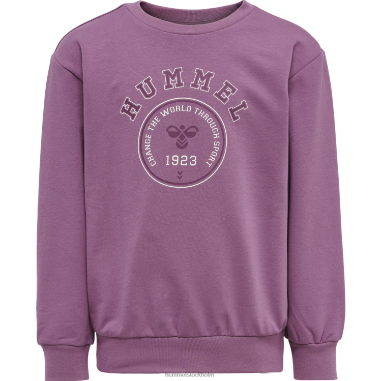 se Hummel barn hmlbotany sweatshirt LL40V5697 \"tröja\"