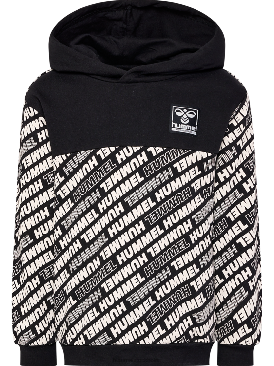 se Hummel barn hmlcameron hoodie LL40V4653 \"huvtröja i bomull\"