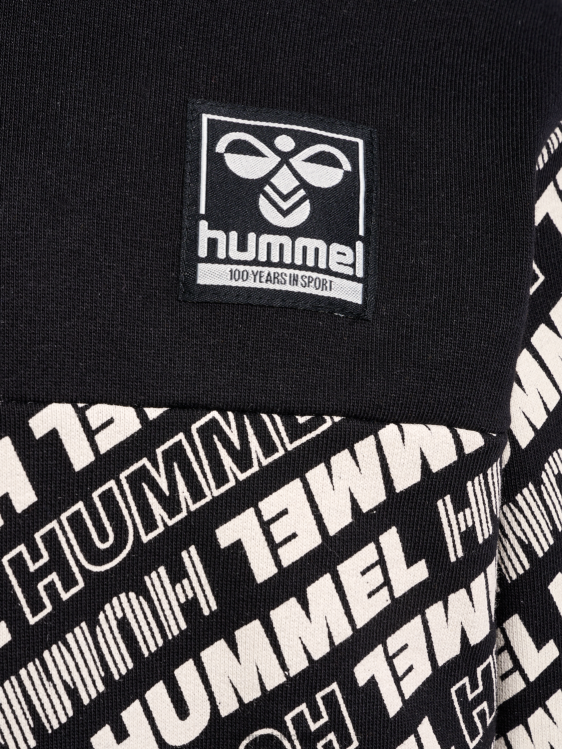 se Hummel barn hmlcameron hoodie LL40V4653 \"huvtröja i bomull\"
