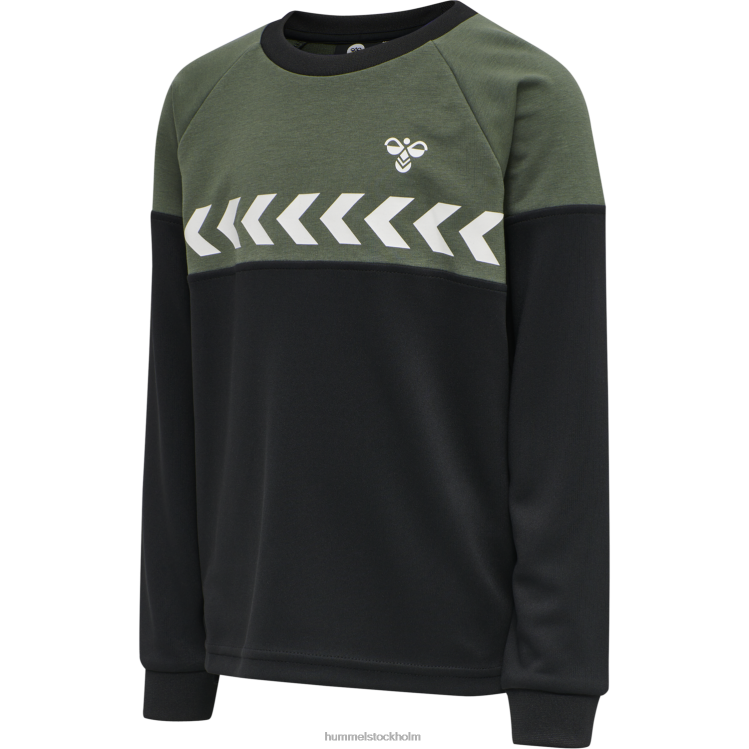 se Hummel barn hmlcaptain sweatshirt LL40V6260 "tröja"