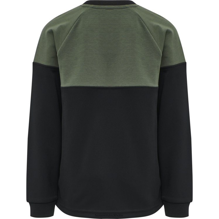 se Hummel barn hmlcaptain sweatshirt LL40V6260 \"tröja\"