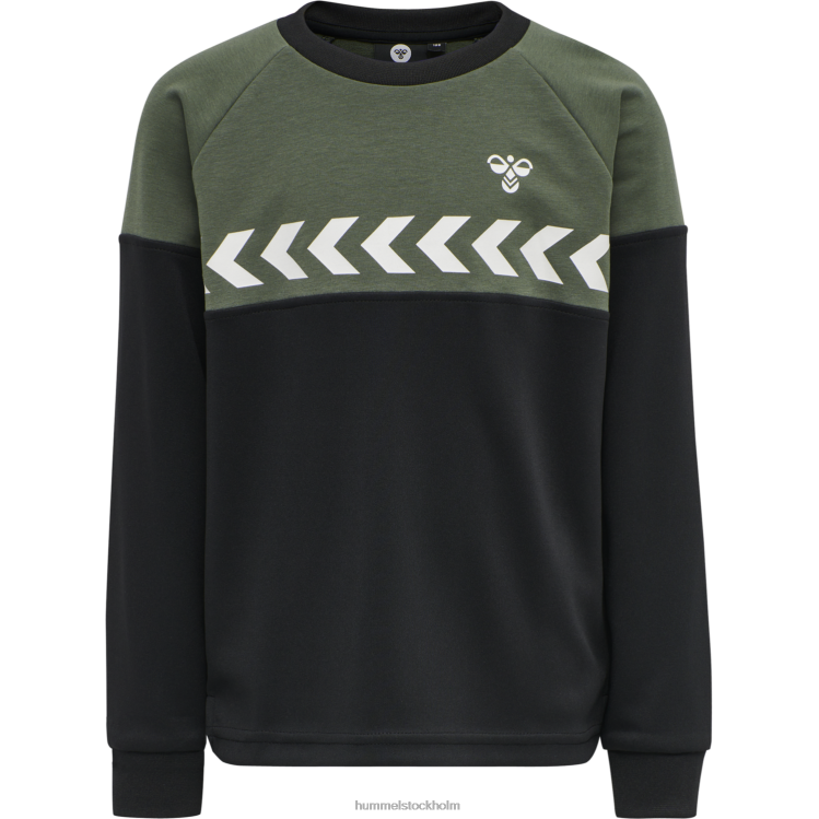 se Hummel barn hmlcaptain sweatshirt LL40V6260 \"tröja\"
