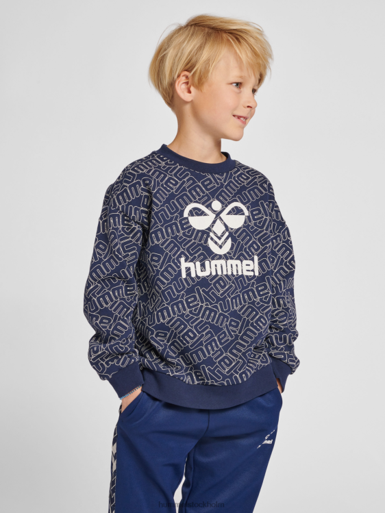 se Hummel barn hmlcarson sweatshirt LL40V5309 "tröja"