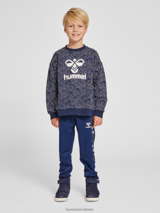 se Hummel barn hmlcarson sweatshirt LL40V5309 \"tröja\"
