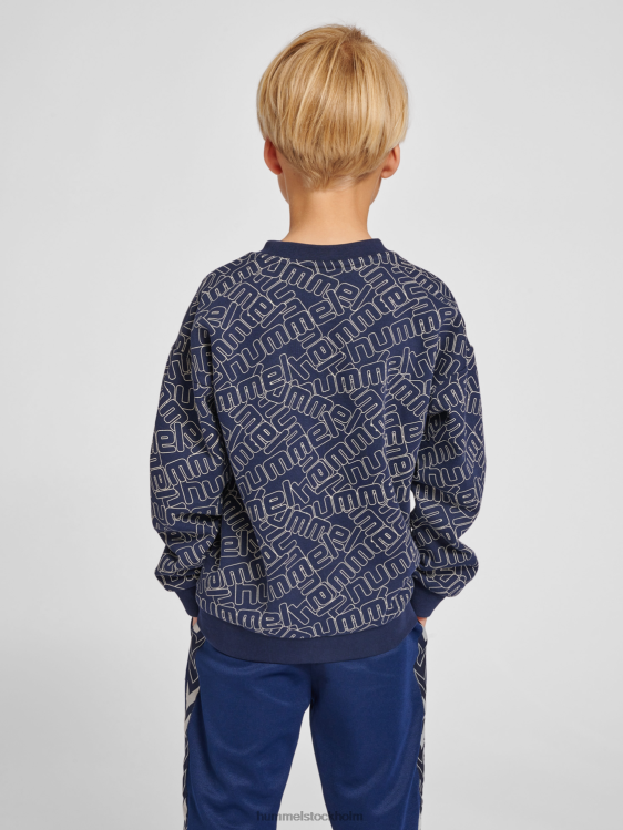 se Hummel barn hmlcarson sweatshirt LL40V5309 \"tröja\"