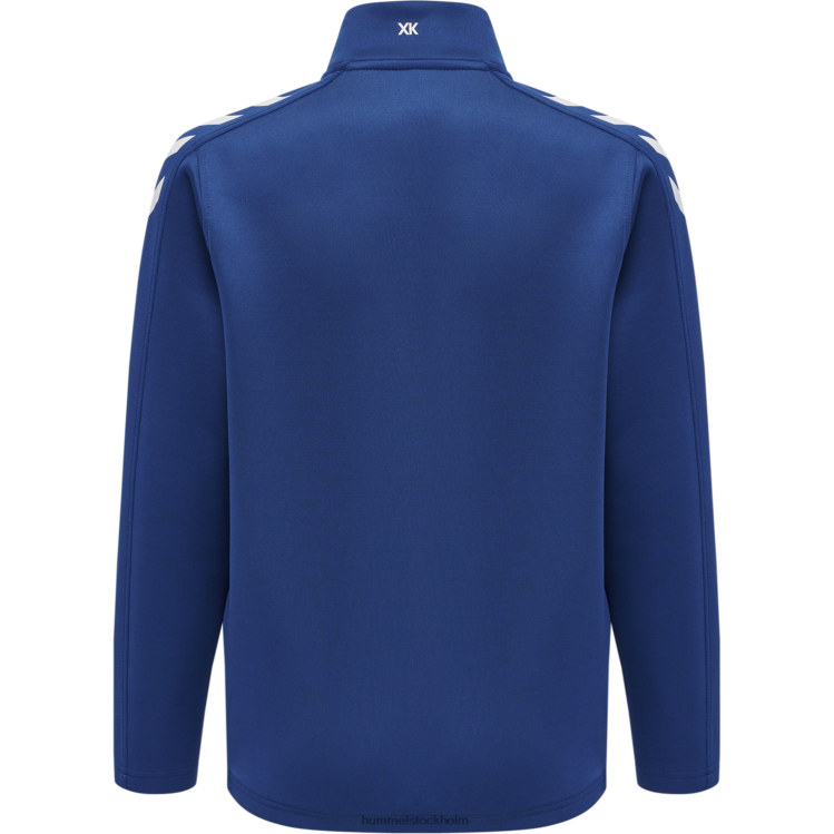 se Hummel barn hmlcore xk halv zip poly sweat LL40V6362 \"tröja med halv dragkedja\"
