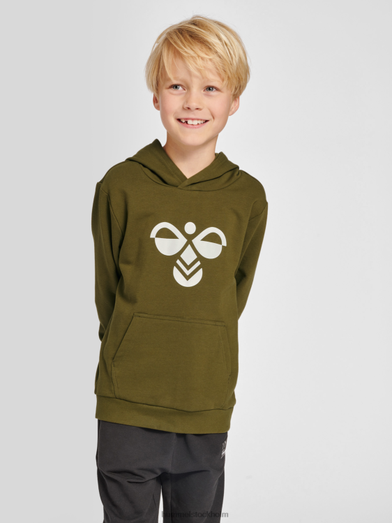 se Hummel barn hmlcuatro hoodie LL40V6189 "luvtröja"