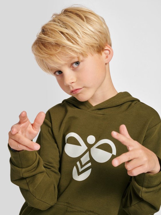 se Hummel barn hmlcuatro hoodie LL40V6189 \"luvtröja\"