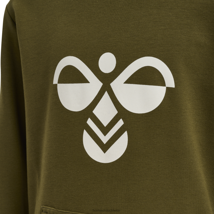 se Hummel barn hmlcuatro hoodie LL40V6189 \"luvtröja\"