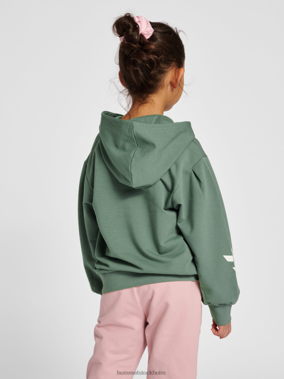 se Hummel barn hmldue hoodie LL40V4794 \"luvtröja\"