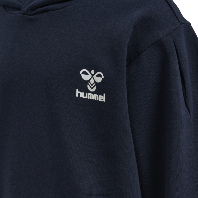 se Hummel barn hmldue hoodie LL40V5229 \"luvtröja\"