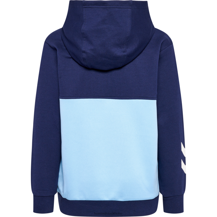se Hummel barn hmleddy hoodie LL40V4797 \"colour-block hoodie\"