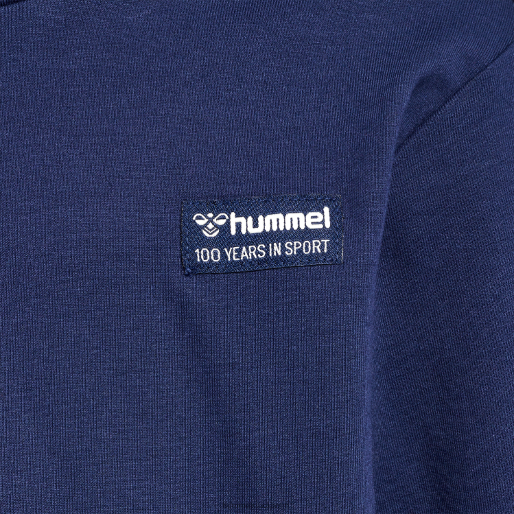se Hummel barn hmleddy hoodie LL40V4797 \"colour-block hoodie\"