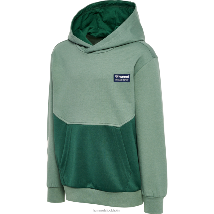 se Hummel barn hmleddy hoodie LL40V4938 "colour-block hoodie"