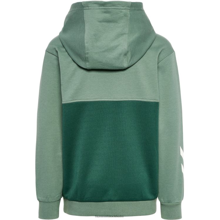 se Hummel barn hmleddy hoodie LL40V4938 \"colour-block hoodie\"