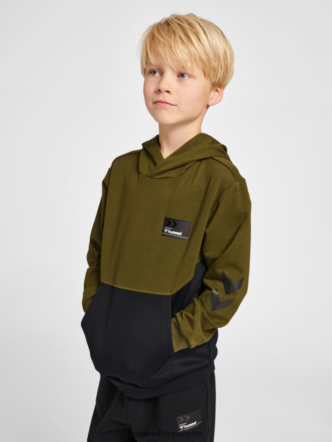 se Hummel barn hmledward hoodie LL40V5027