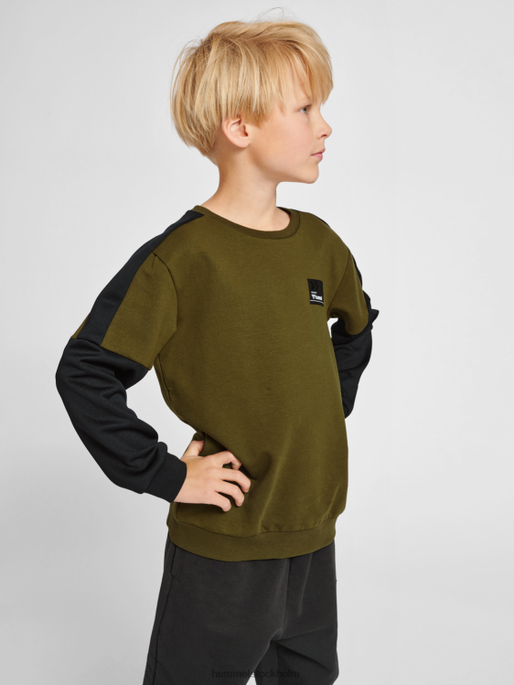 se Hummel barn hmledward sweatshirt LL40V5492 "tröja"