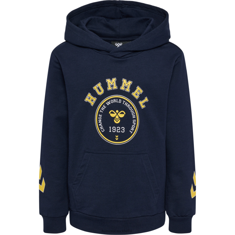 se Hummel barn hmlgeography hoodie LL40V5269 \"luvtröja\"
