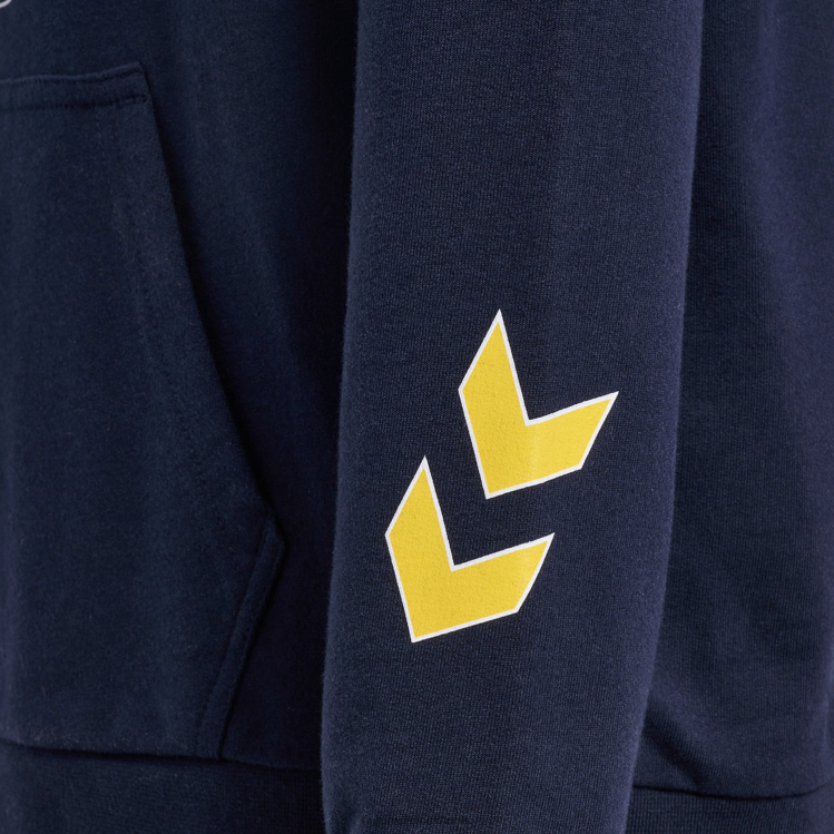 se Hummel barn hmlgeography hoodie LL40V5269 \"luvtröja\"