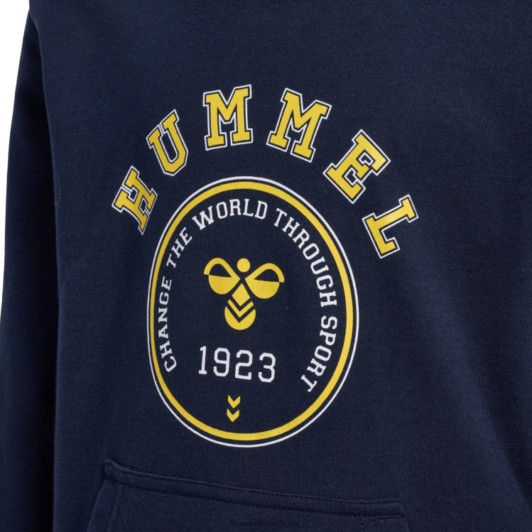 se Hummel barn hmlgeography hoodie LL40V5269 \"luvtröja\"