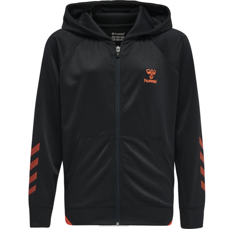 se Hummel barn hmlgg12 action hoodie med dragkedja LL40V6336 \"huvtröja med dragkedja\"
