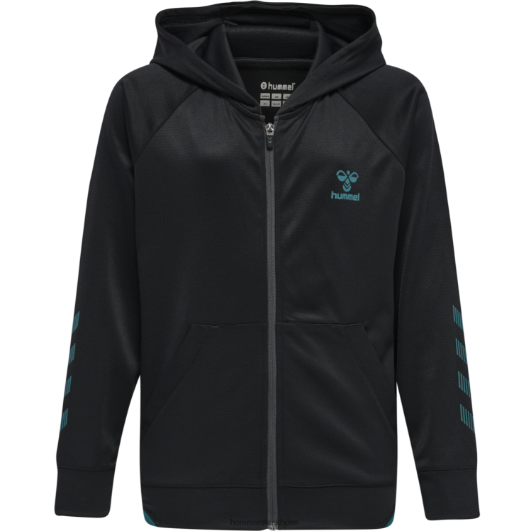 se Hummel barn hmlgg12 action hoodie med dragkedja LL40V6341 \"huvtröja med dragkedja\"